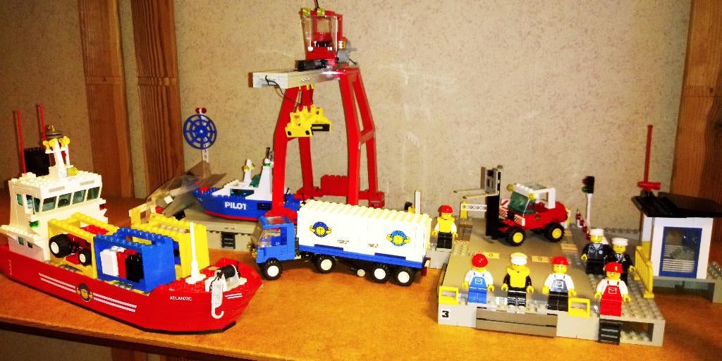 Lego:6542 Launch & Load Seaport, Ophalen of Verzenden, Gebruikt, Complete set, Lego