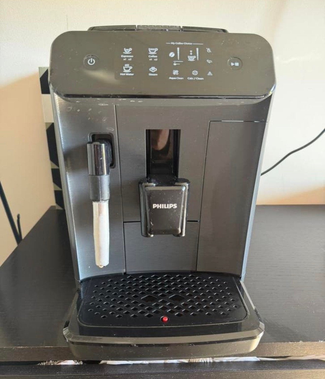 Volautomatische koffiemachine, Elektronische apparatuur, Koffiezetapparaten, Ophalen, Koffiemachine, Koffiebonen, Zo goed als nieuw
