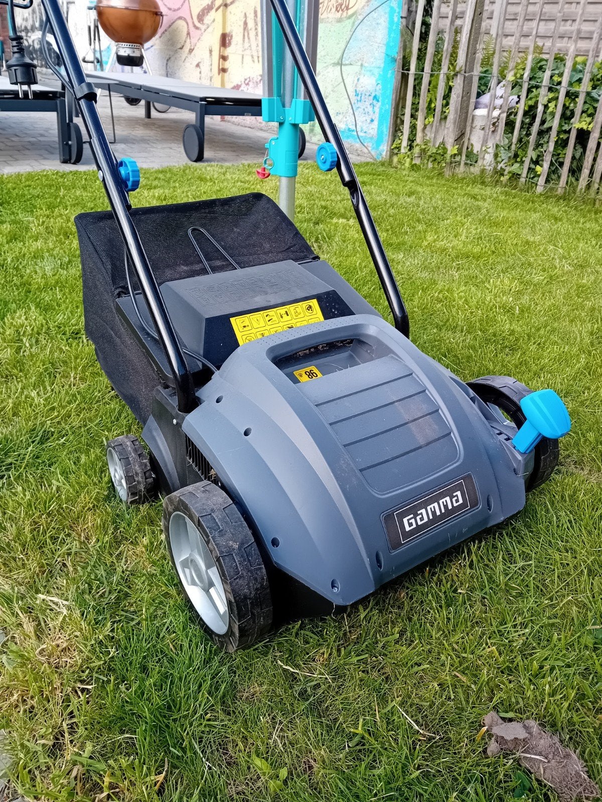 Scarificateur de marque Gamma, utilisé une fois, + garantie, Jardin & Terrasse, Enlèvement