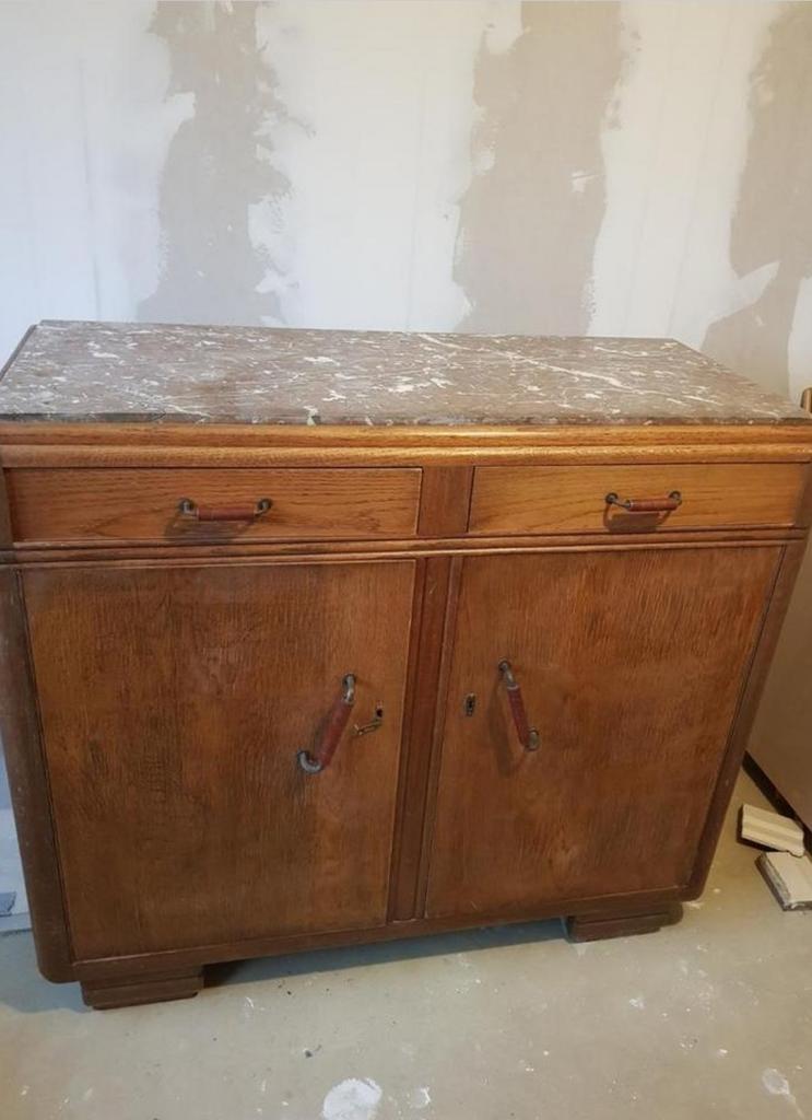 Vintage kast, Ophalen