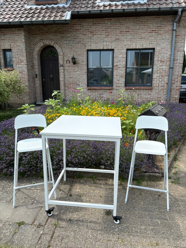 statafel-set voor 2 personen, Enlèvement, Comme neuf