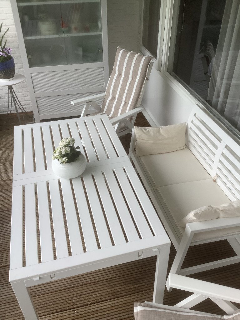 Terrasset, Ophalen, Zo goed als nieuw, Stof