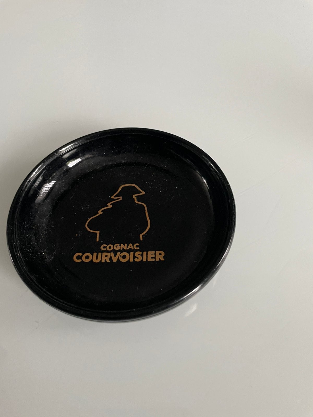 Bordje/ asbak courvoisier cognac vintage, Enlèvement ou Envoi