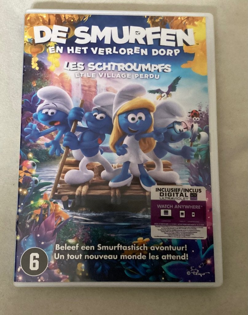 De Smurfen en het Verloren Dorp, Cd's en Dvd's, Ophalen of Verzenden, Avontuur