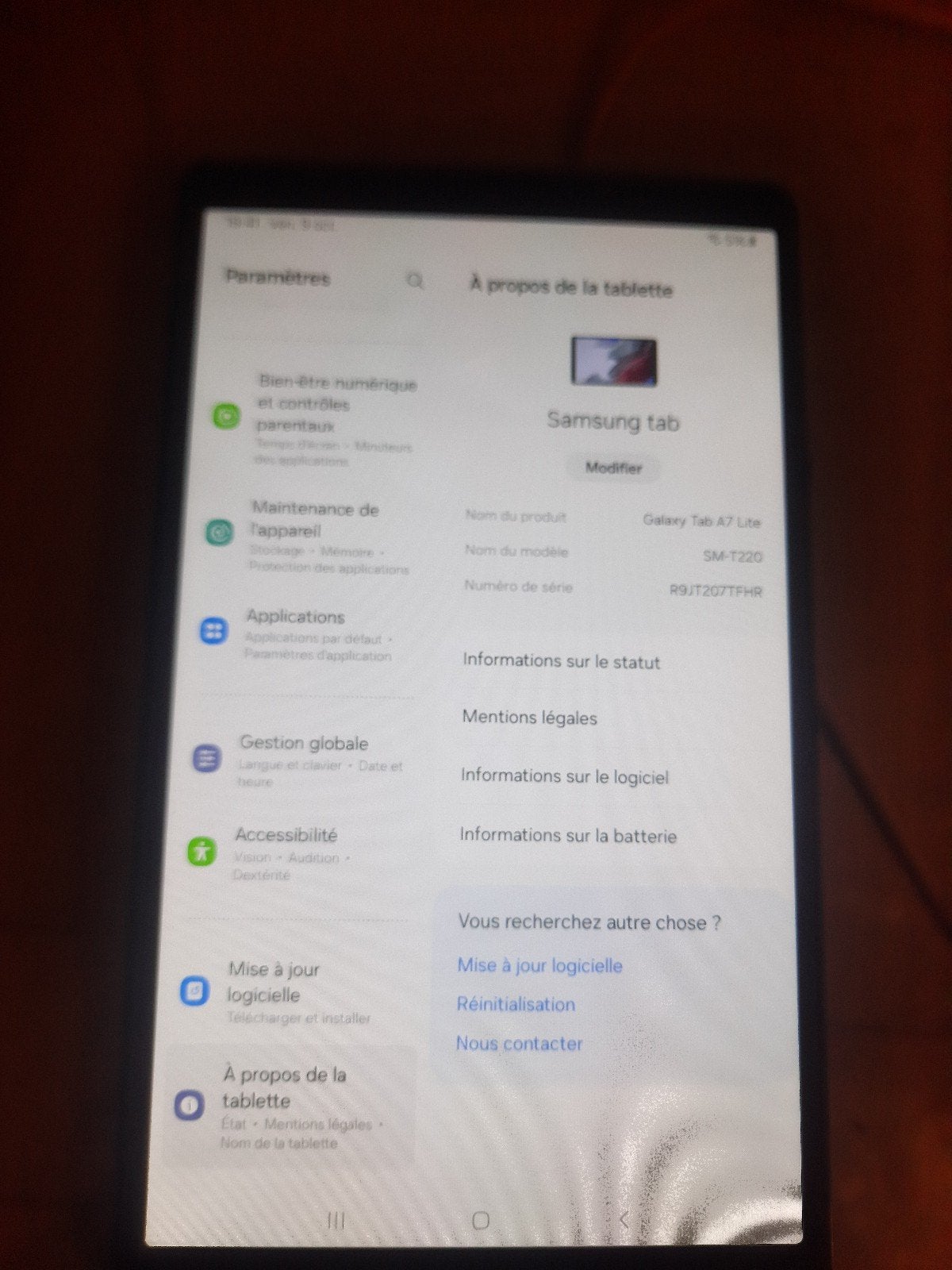 tablette samsung galaxy a7 32gb, 32 GB, Enlèvement ou Envoi