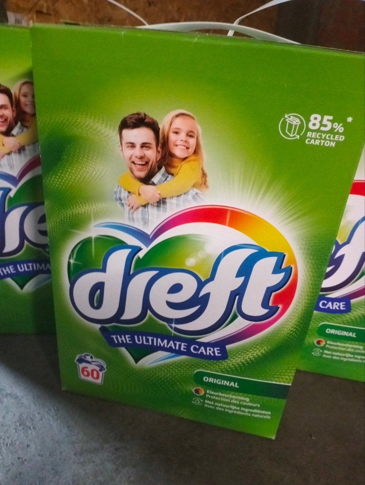 Lot 3 Lessives 18€ les 3
Dreft Lessive en Poudre BlueSun, Enlèvement