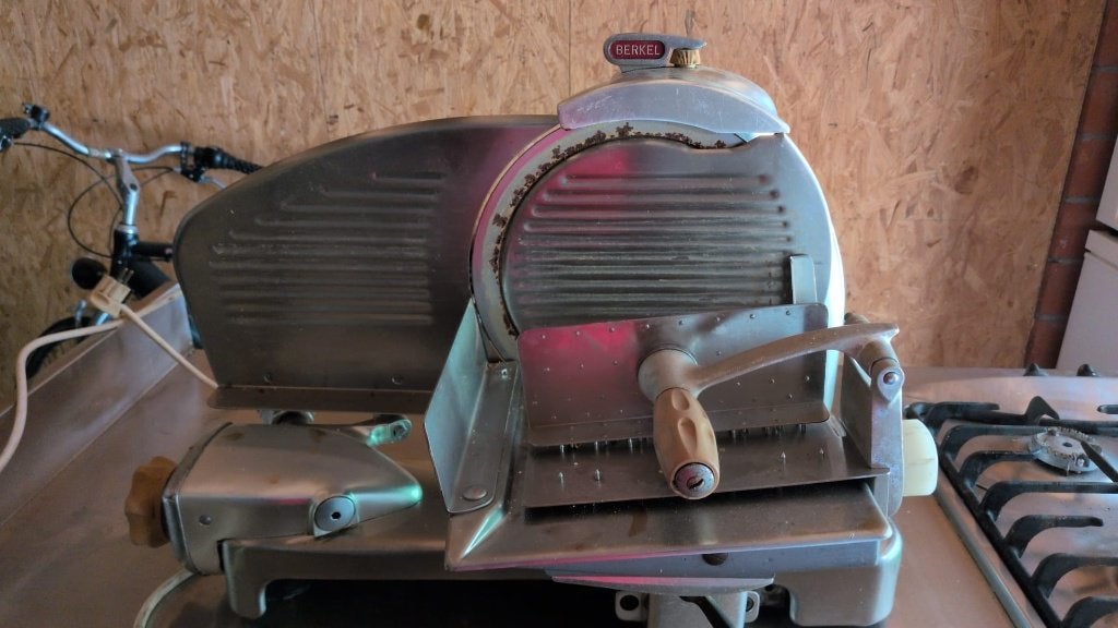 oude Berkel machine - 500€, Ophalen, Gebruikt, Bakkerij en Slagerij