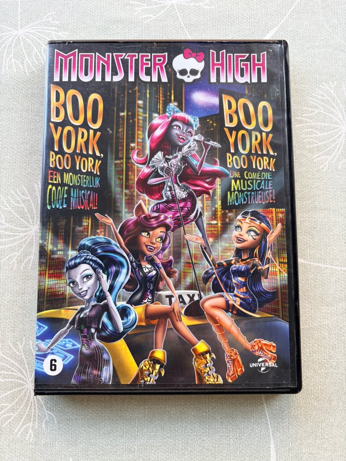 DVD Monster High: Boo York, Boo York, Tekenfilm, Turks, Ophalen of Verzenden, Zo goed als nieuw