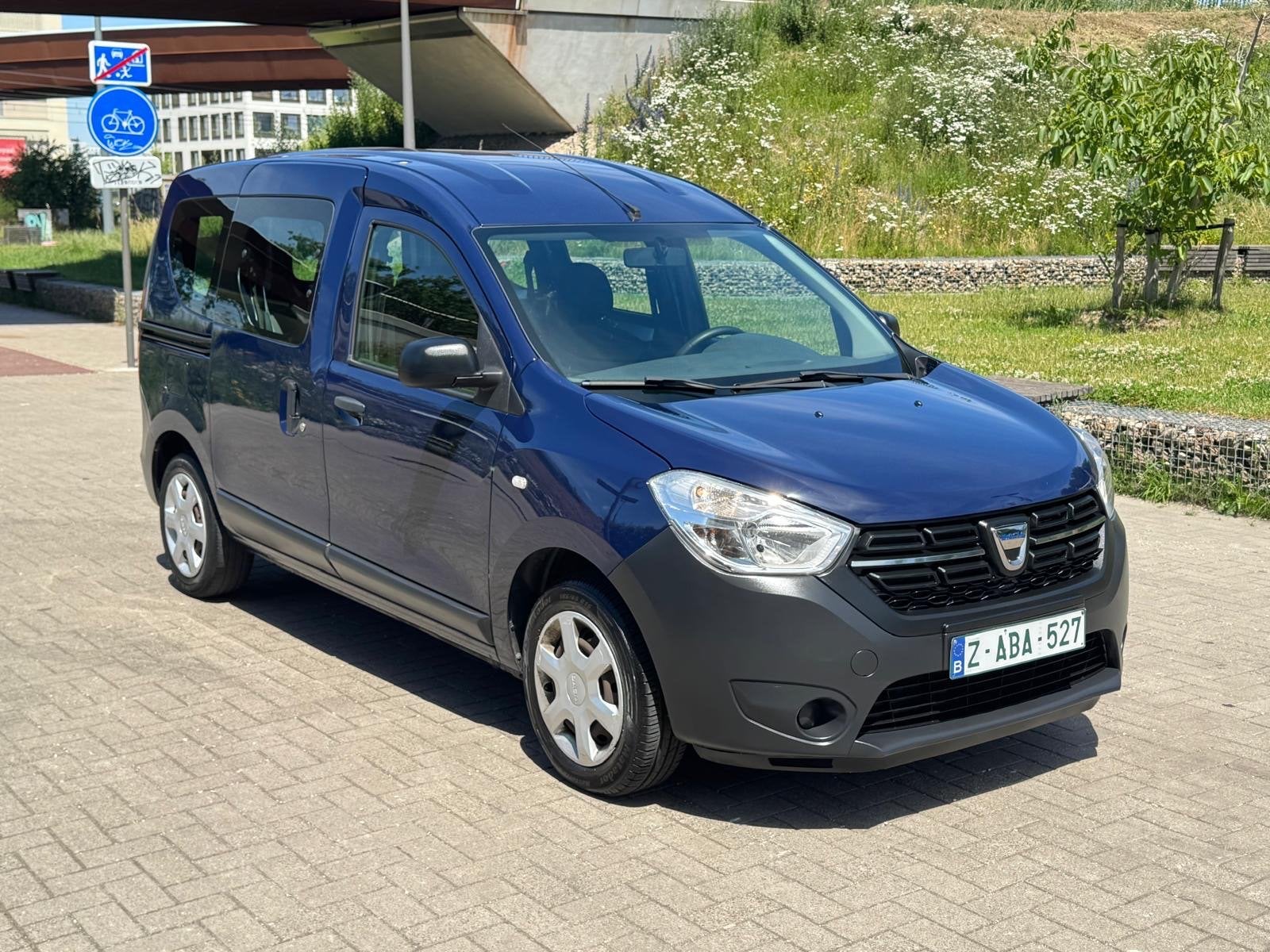 Dacia Dokker | Benzine | Euro 6c | 5-Zit, Auto's, Dacia, Stof, Euro 6, Blauw, Bedrijf