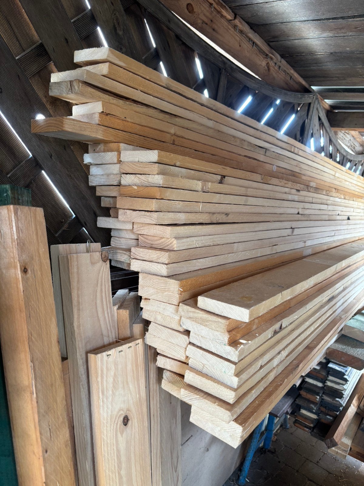 planken met nagelgaatjes, Doe-het-zelf en Bouw, Hout en Planken, Ophalen