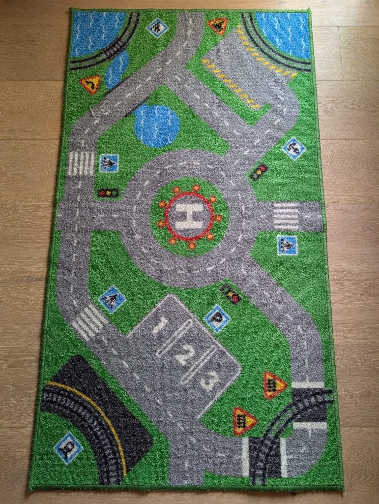 Tapis de jeu voitures, Enlèvement, Utilisé