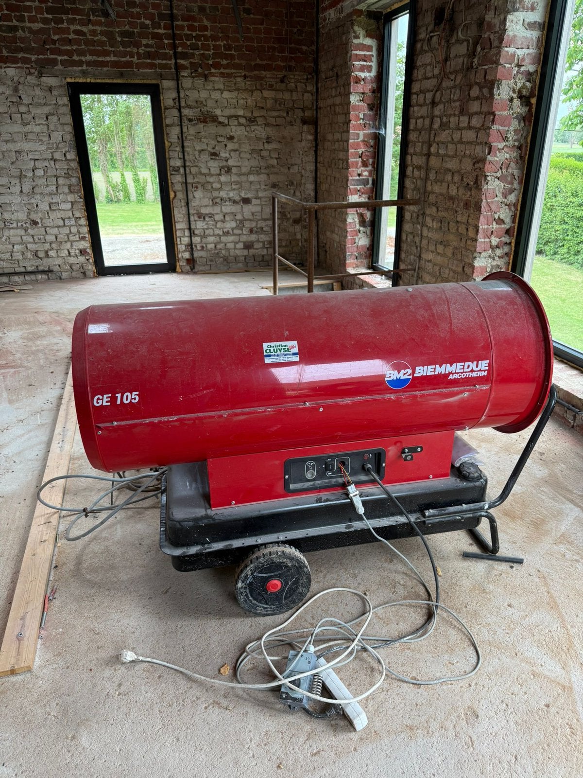 Warmtekanon, Ophalen, Zo goed als nieuw