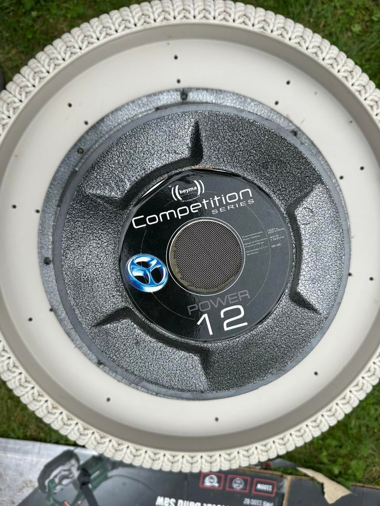 Subwoofer Beyma, Ophalen, Gebruikt