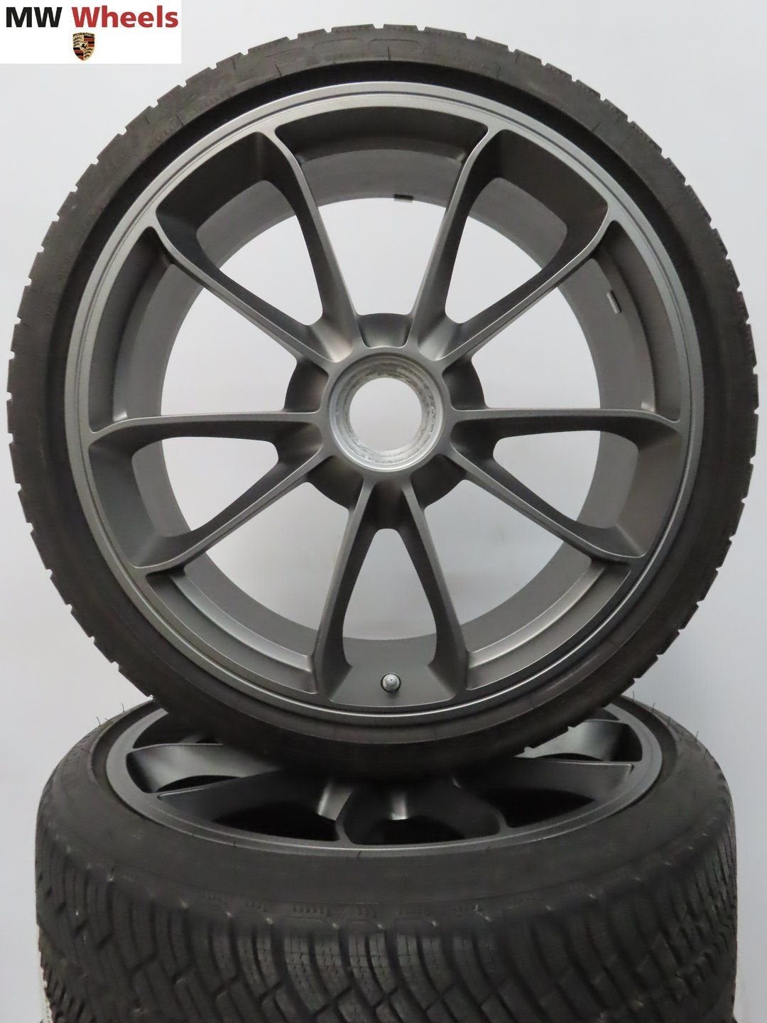 Originele Porsche 911 991 GT3 20 inch velgen winterbanden, Auto-onderdelen, Banden en Velgen, Gebruikt, -, -, Banden en Velgen