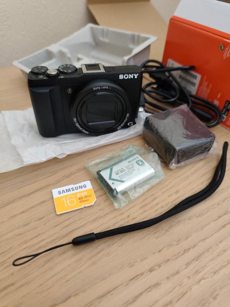 Sony DSC HX60, Audio, Tv en Foto, Fotocamera's Digitaal, Ophalen, Compact, 21 Megapixel, Zo goed als nieuw