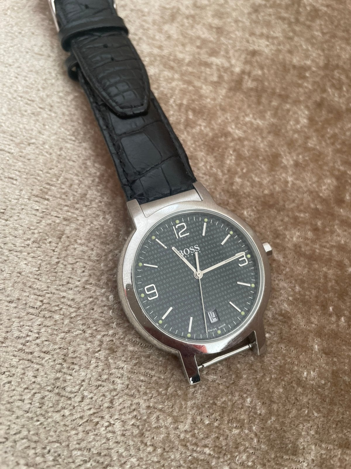 Hugo Boss horloge, Ophalen