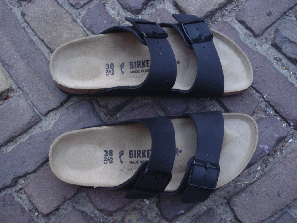 Birkenstock Arizona zwart 38 nieuw Gratis verzending post, Kleding | Dames, Schoenen, Slippers, Verzenden, Zwart, Nieuw