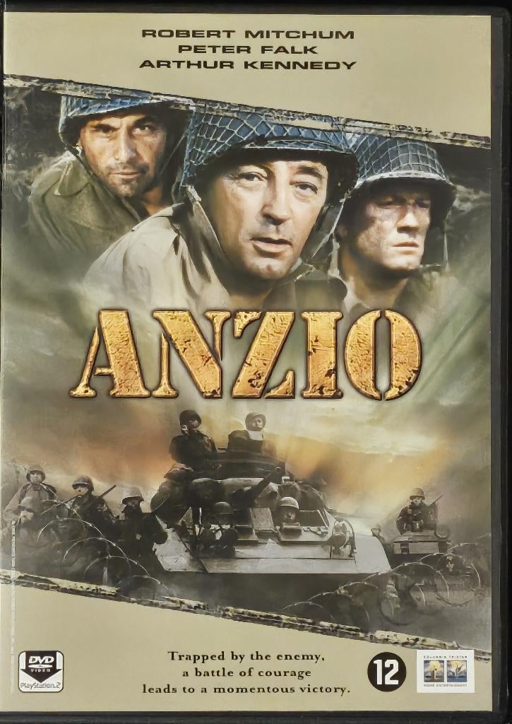 Anzio (1968), Cd's en Dvd's, Dvd's | Actie, Ophalen of Verzenden, Zo goed als nieuw, Oorlog