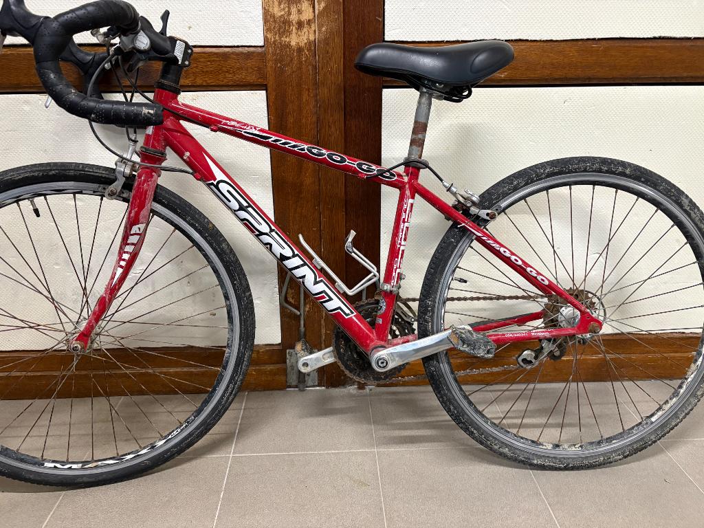 Koersfiets kinderen 24 inch, Fietsen en Brommers, Ophalen, Velgrem, Versnellingen, Gebruikt
