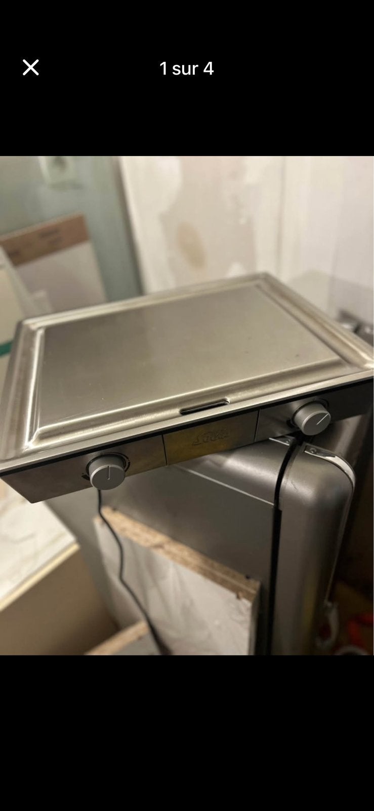 Plancha teppanyaki solis, Articles professionnels, Enlèvement ou Envoi, Viande