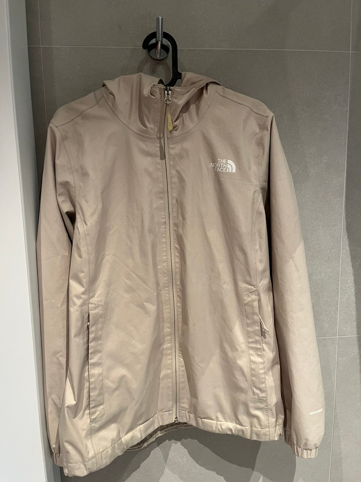 The North Face regenjas, beige - maat M, Kleding | Heren, Ophalen, Gedragen, Maat 48/50 (M), Beige