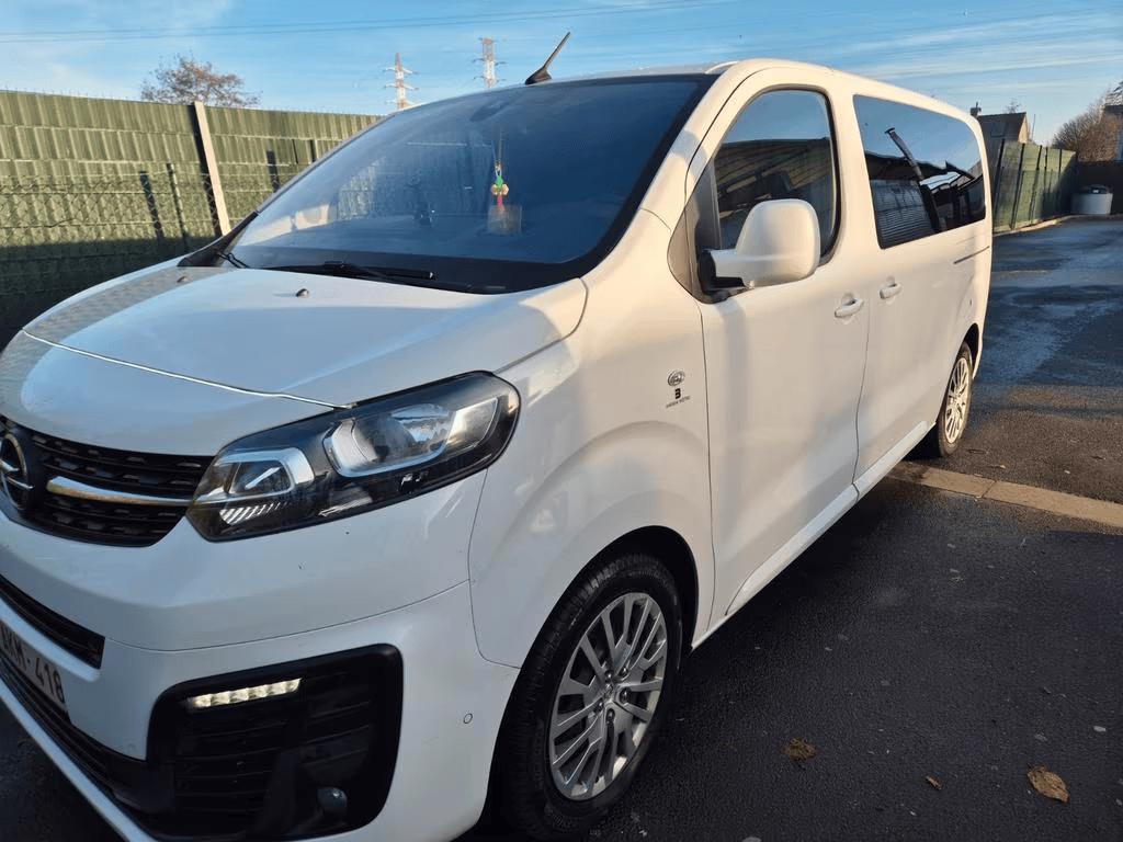 Opel Zafira Life 1.5 Diesel, Euro 6, Start-stop-systeem, Wit, 9 zetels
