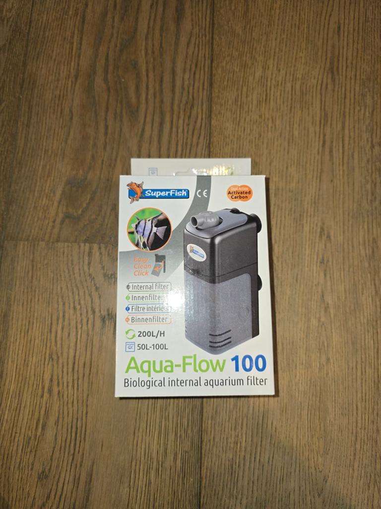 Binnenfilter superfish Aqua Flow 100, Dieren en Toebehoren, Ophalen, Superfish