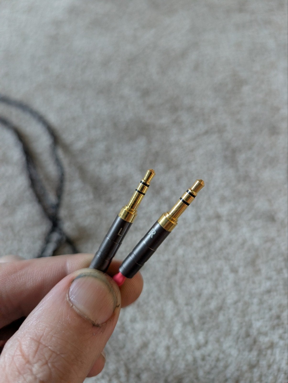 Balanced 4 pin xlr koptelefoon kabel 2 meter, Ophalen of Verzenden
