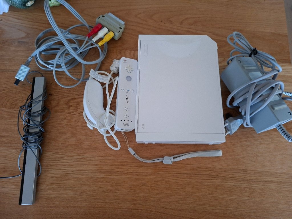 Console Nintendo Wii Blanche + 1 mannette + 5 jeux +++++, Enlèvement ou Envoi, Comme neuf, Avec 1 manette, Avec jeux