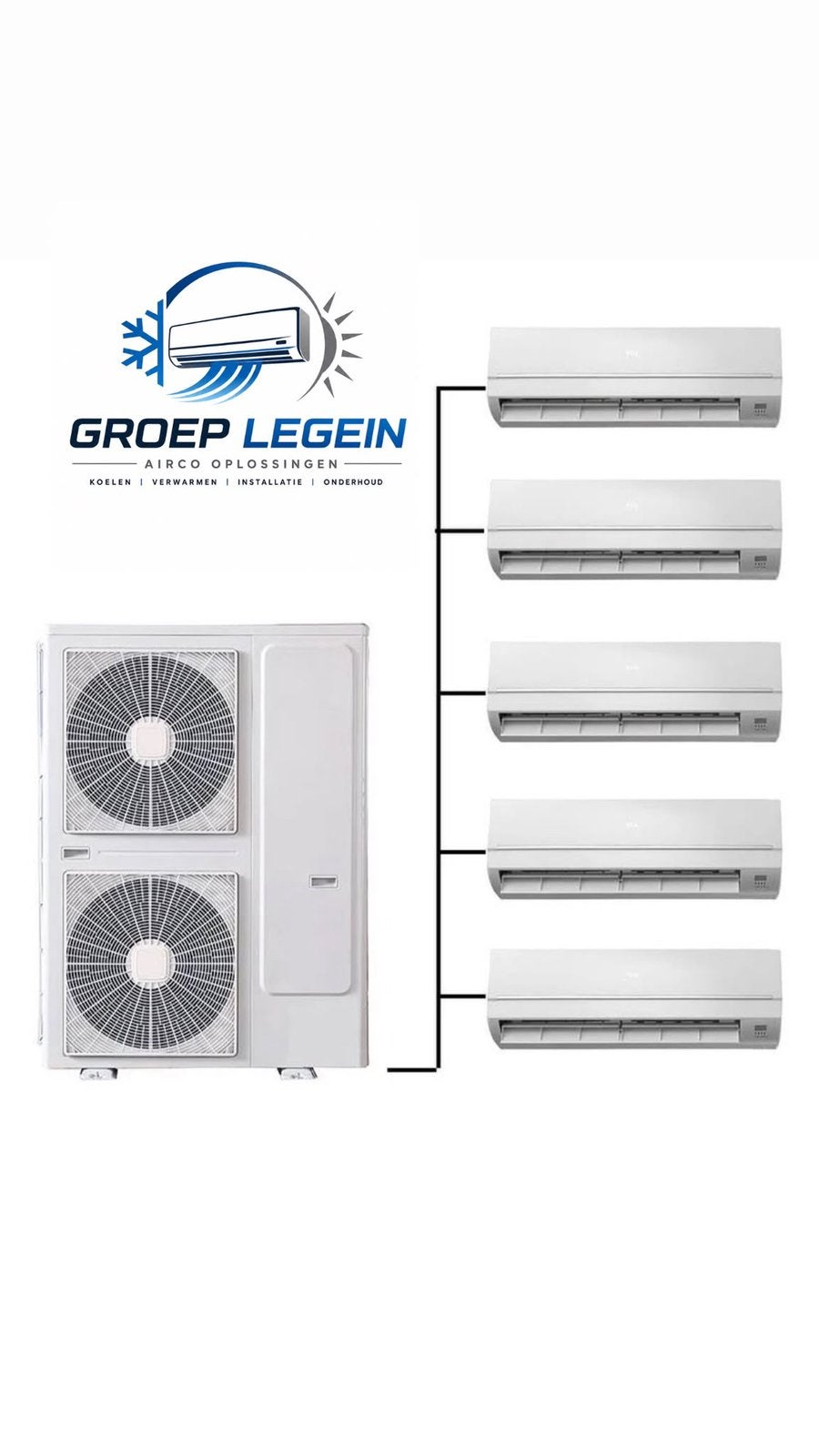 Warmpte pompen leverancier, Neuf, Enlèvement, Climatisation murale, Refroidissement et Déshumidification