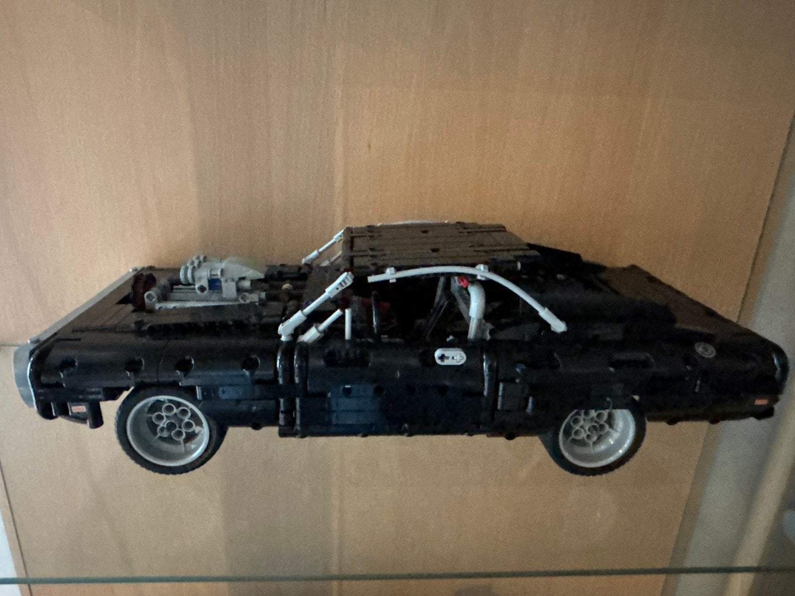 Lego dodge charger, Ophalen, Compleet, Lego, Zo goed als nieuw