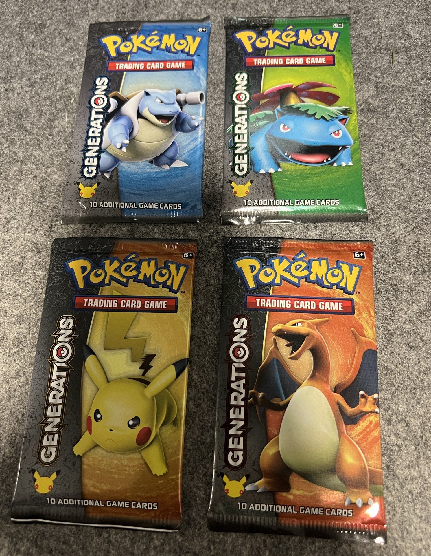 Pokémon TCG Generations — losse sealed boosters, Ophalen of Verzenden, Nieuw