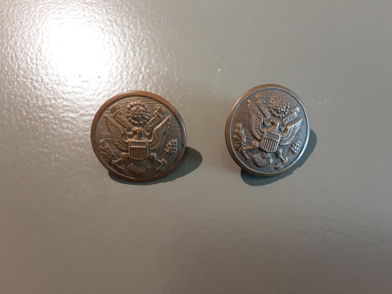 Boutons laiton US ww2, Enlèvement ou Envoi