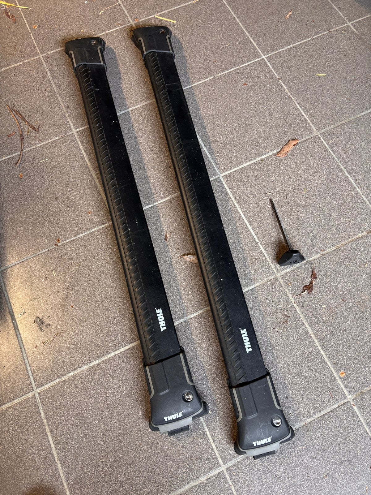 Thule dakdragers - wingbars edge 9585, Ophalen, Zo goed als nieuw