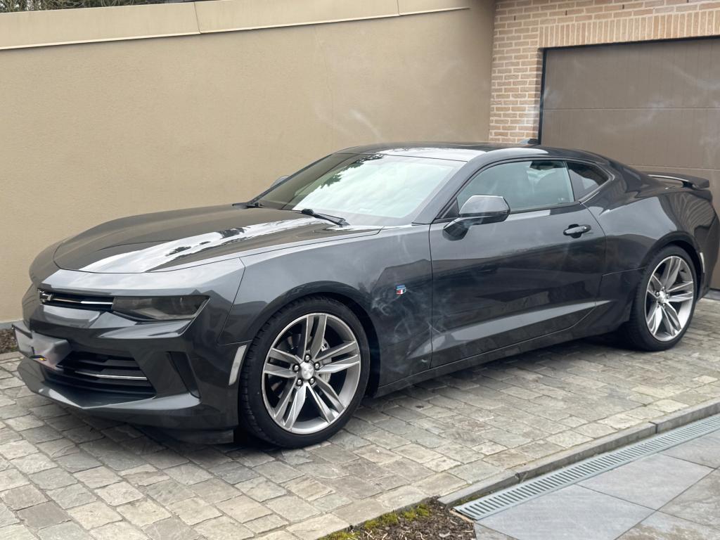 Te koop : chevrolet camaro 2018, Autos, Chevrolet, Cuir, Argent ou Gris, Carnet d'entretien, Noir