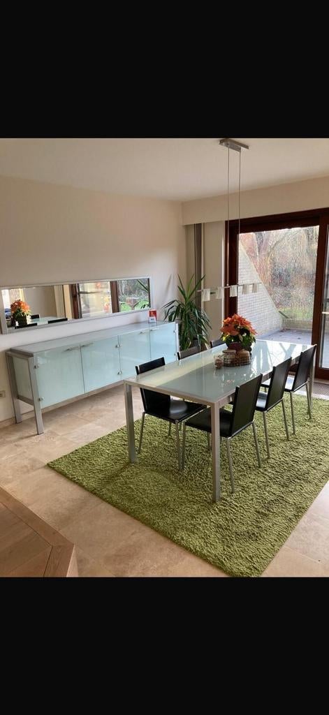 Tafel, stoelen en salontafel (dressoirkast verkocht!), Huis en Inrichting, Ophalen