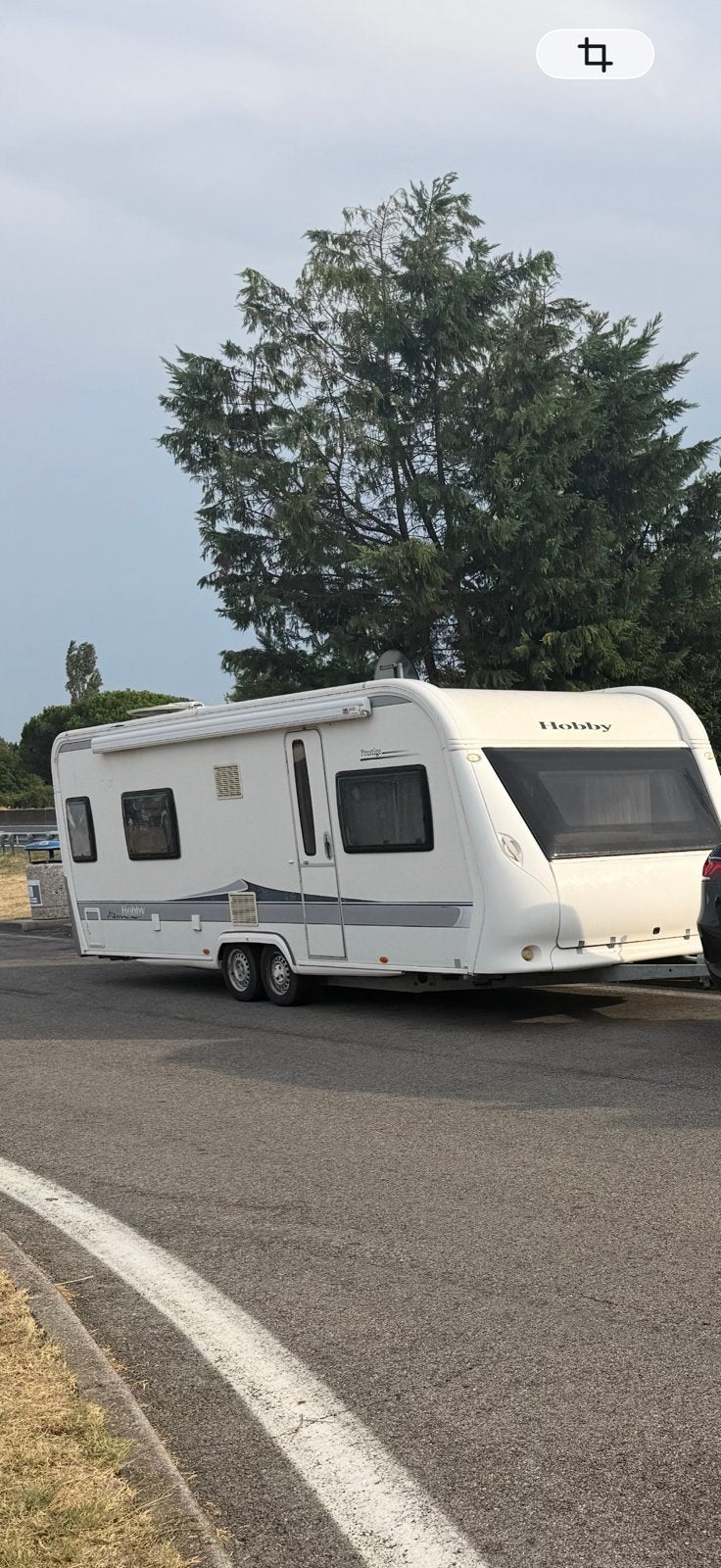 Hobby 650 WFU Prestige caravan, Luifel, Hobby, Bedrijf, Tot en met 6