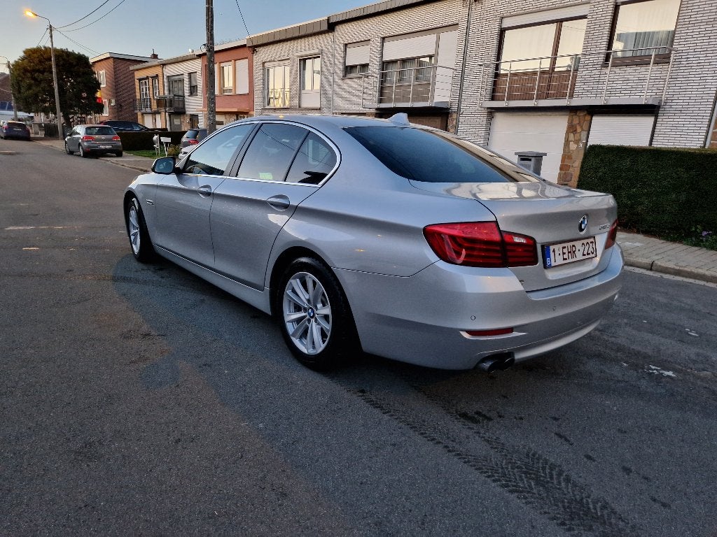 BMW 518Da 04/2017 144.000km Excellent Etat, Autos, Argent ou Gris, Noir, Automatique, Particulier