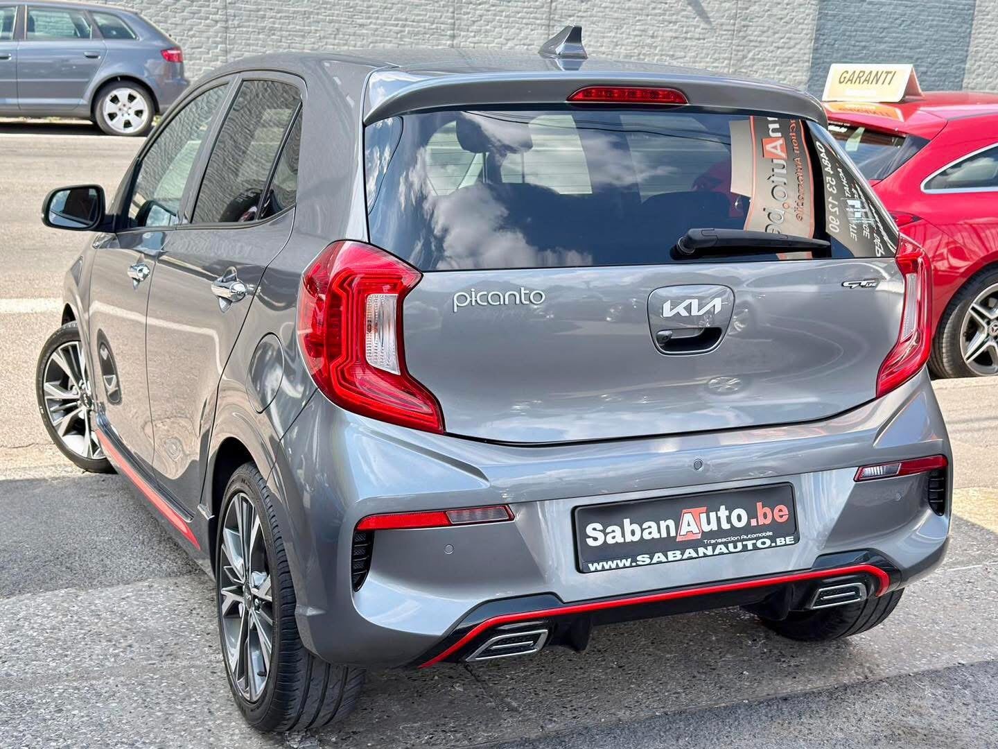 Kia Picanto 1.2 Essence GT LINE AUTOMATIQUE 2023, Autos, Argent ou Gris, Achat, Euro 6, Entreprise