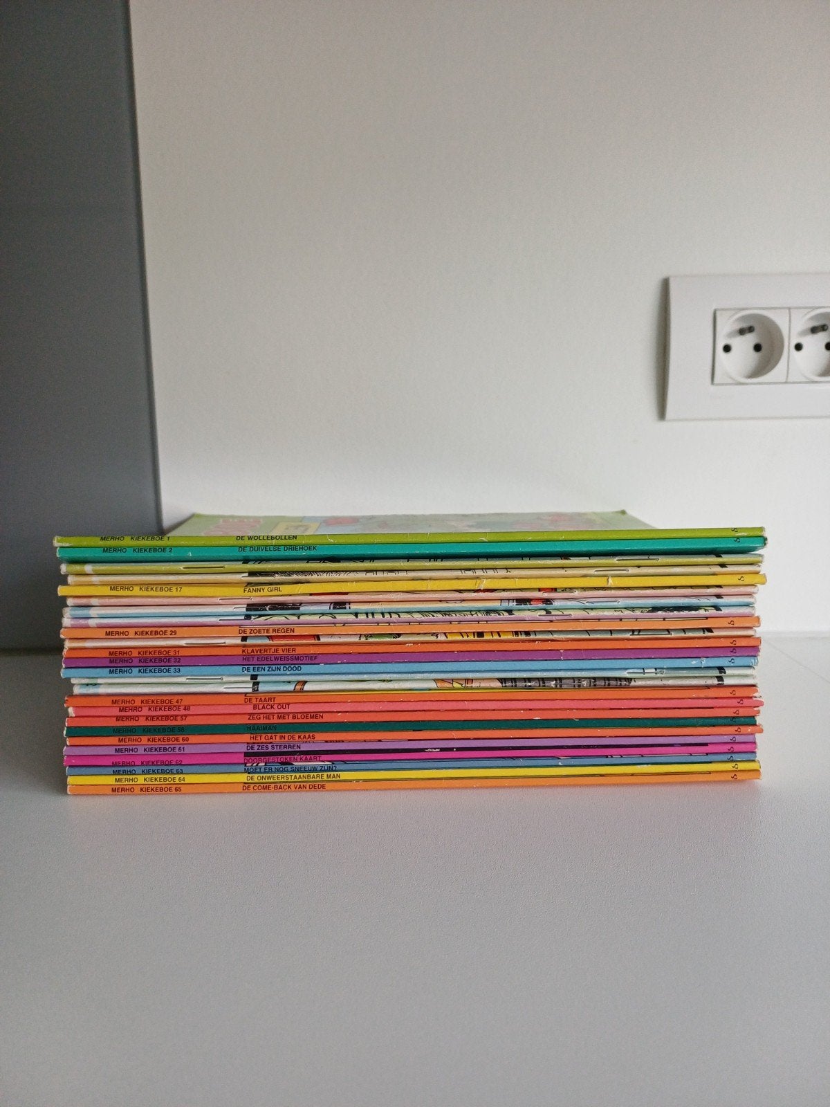 25 strips Kiekeboe, Meerdere stripboeken, Ophalen of Verzenden, Gelezen, Merho - kiekeboe