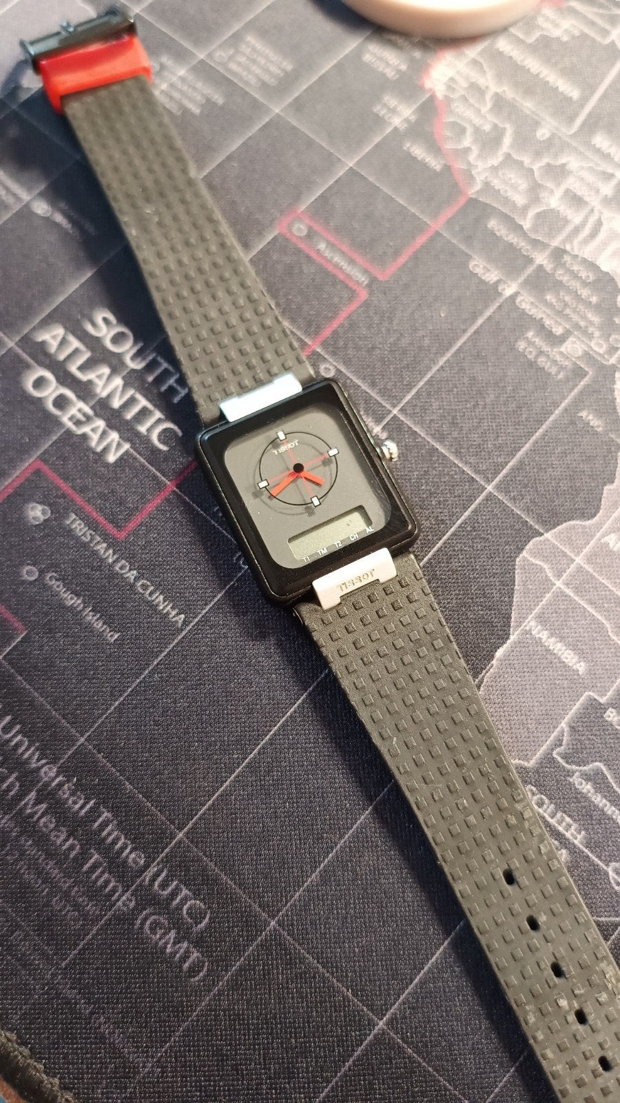 Vintage Tissot Twotimer, Ophalen of Verzenden
