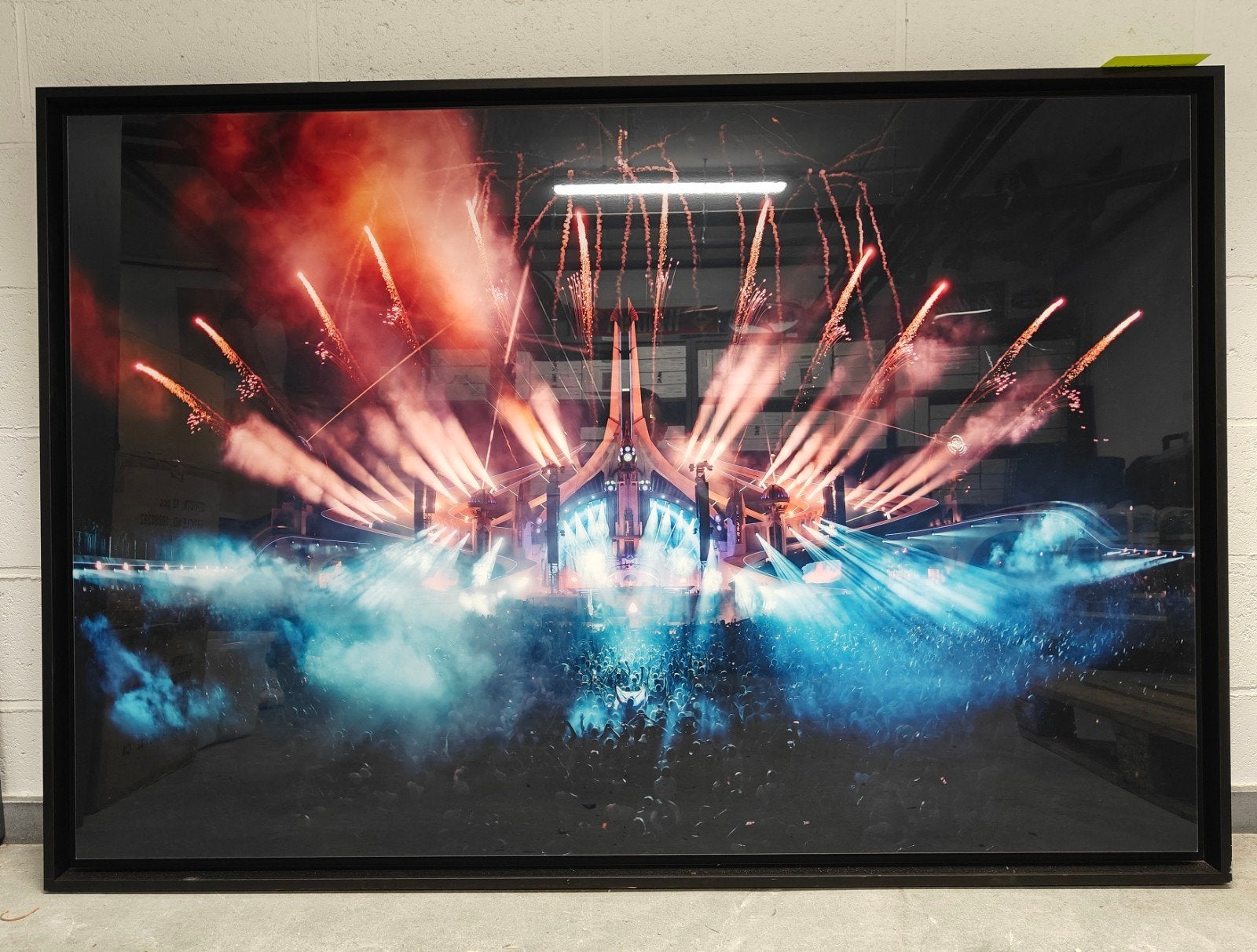 Art photographique de Tomorrowland Mainstage 2022, Enlèvement, Photo, Photographie, Encadré