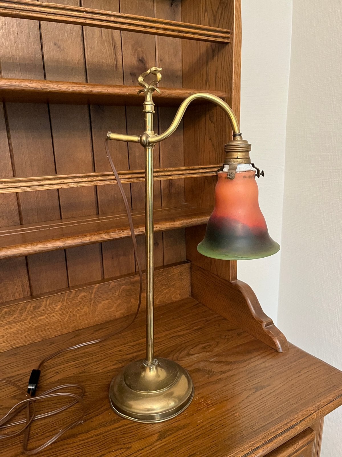 Lampe ancienne, Enlèvement
