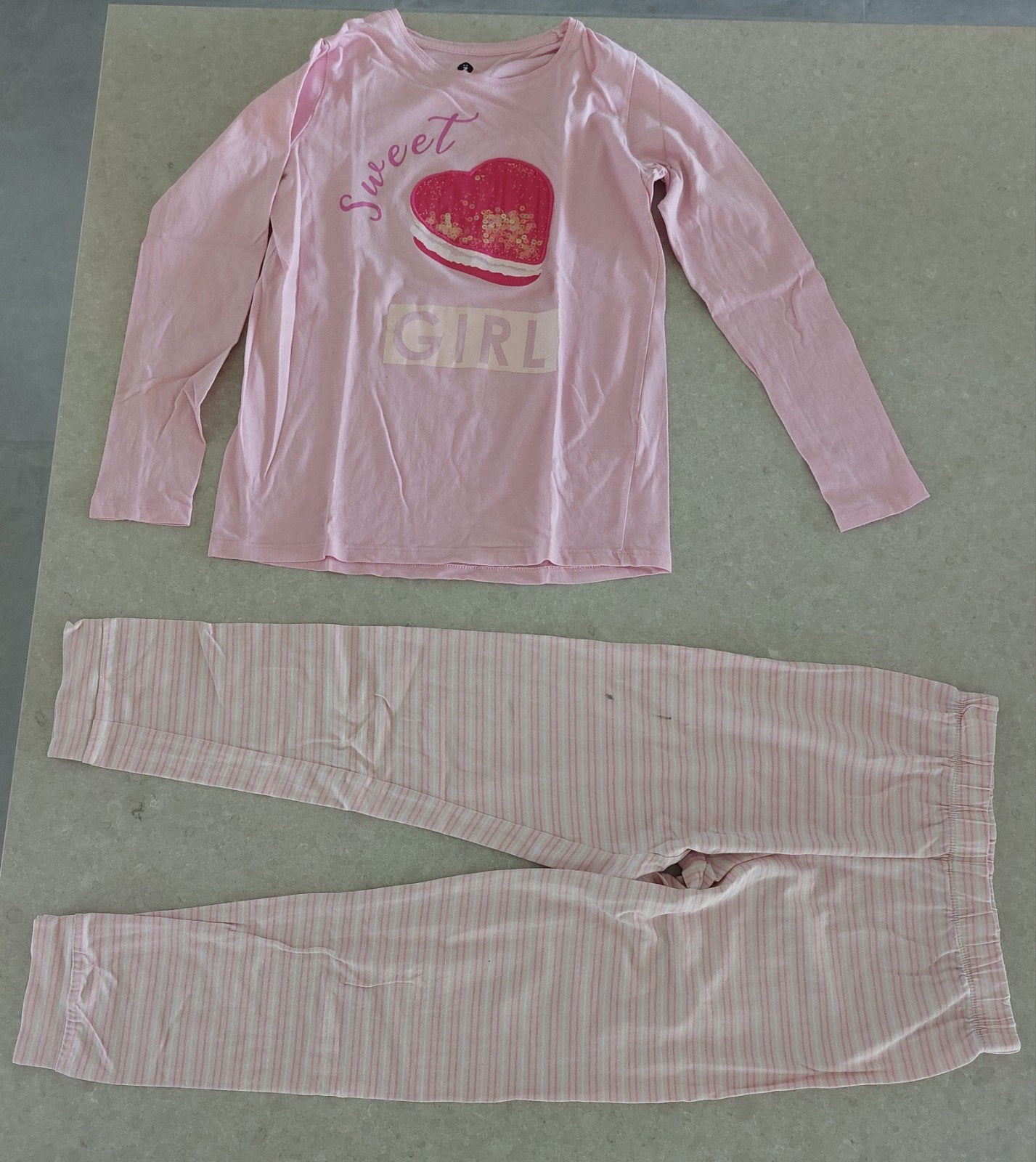 Pyjama, maat 140/152, Zeb, Kleding | Dames, Pyjama's, Ophalen of Verzenden, Gedragen, Maat 34 (XS) of kleiner