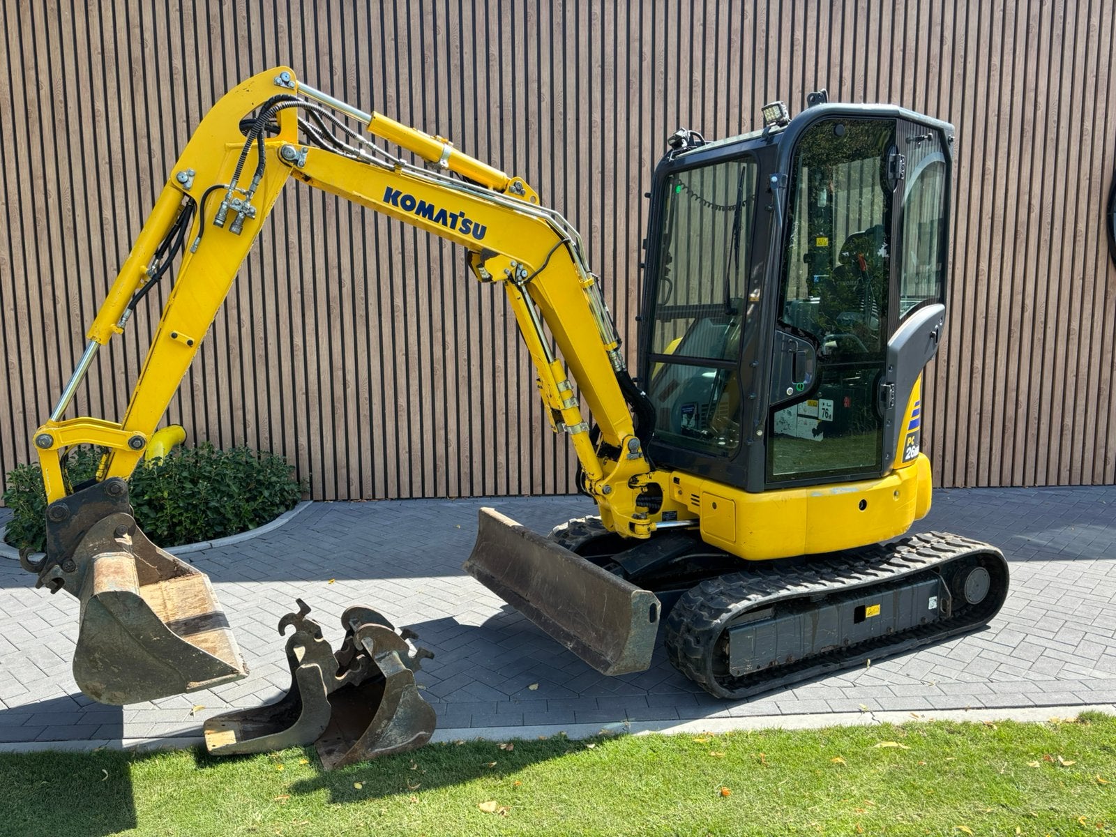 Komatsu PC26 (bj2022) graafmachine, Zakelijke goederen, Ophalen, Graafmachine