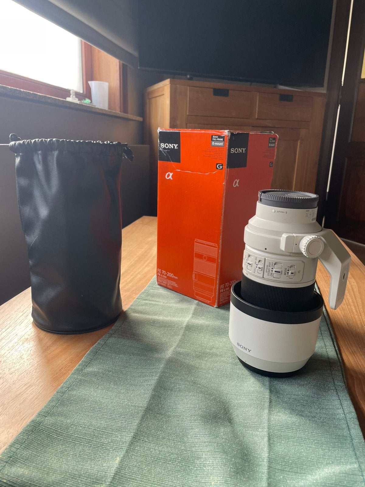Sony FE 70-200mm F4 G OSS + B+W UV-filter, Ophalen of Verzenden, Zo goed als nieuw