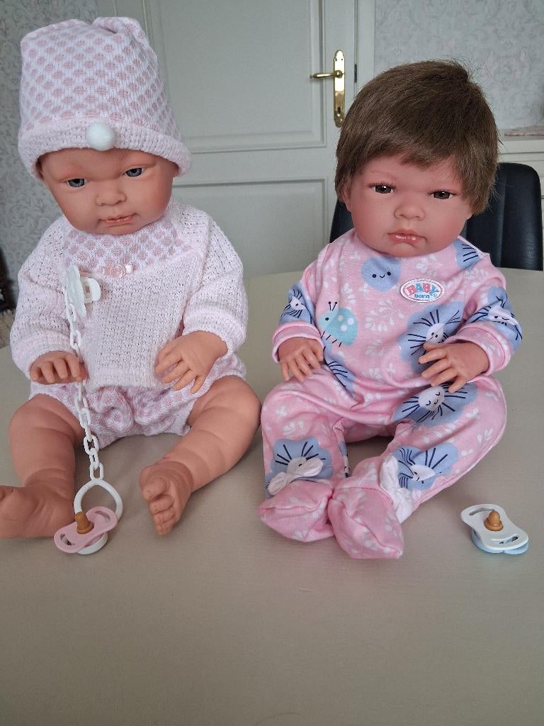 2 reborn poppen jongen en meisje, Verzamelen, Poppen, Ophalen