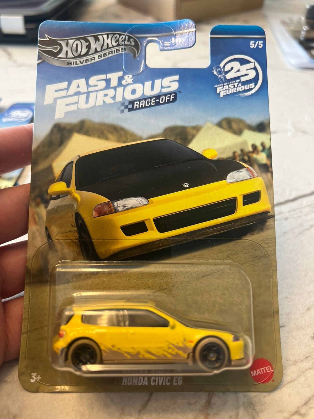 Hot wheels Honda civic fast and furious, Ophalen of Verzenden, Zo goed als nieuw