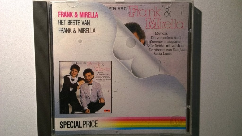 Frank & Mirella - Het Beste Van Frank & Mirella, Cd's en Dvd's, Ophalen of Verzenden, Zo goed als nieuw, Levenslied of Smartlap