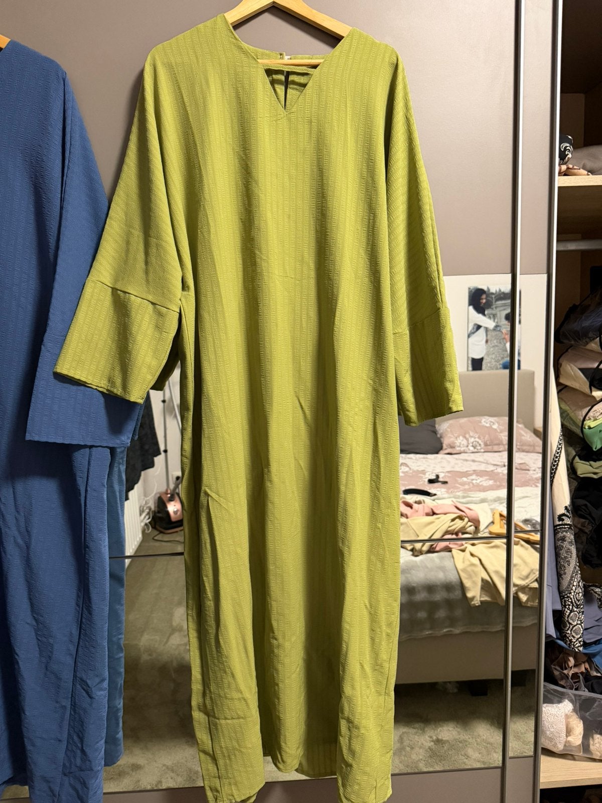 Abaya, Ophalen of Verzenden, Zo goed als nieuw, Groen, Overige typen